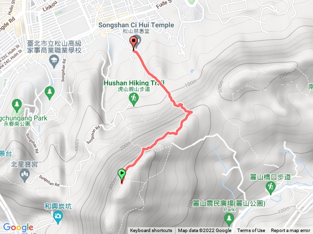 南港山九五峰回程-從慈惠堂出口，大塊石頭路較好走