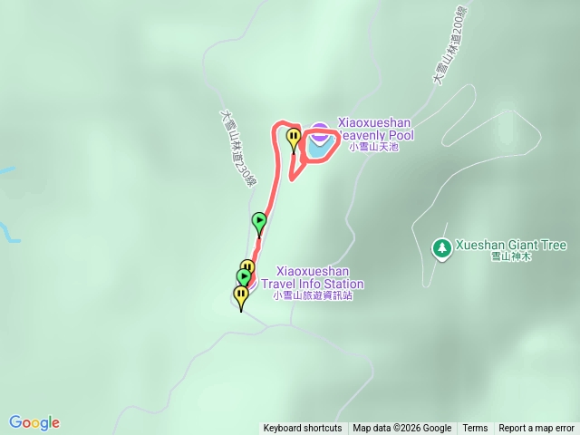 小雪山天池步道