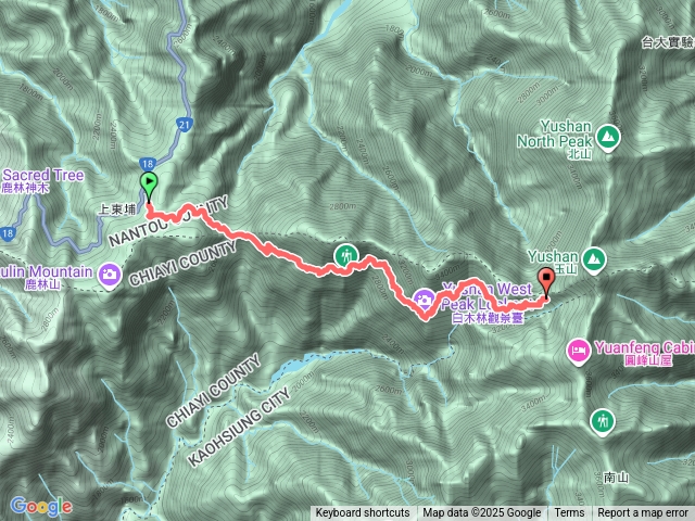排雲登山服務中心-玉山登山口-排雲山莊