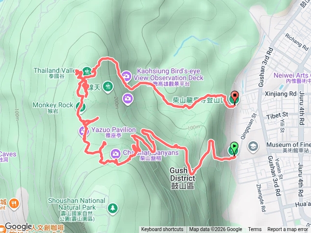 北壽山步道踩點走預覽圖
