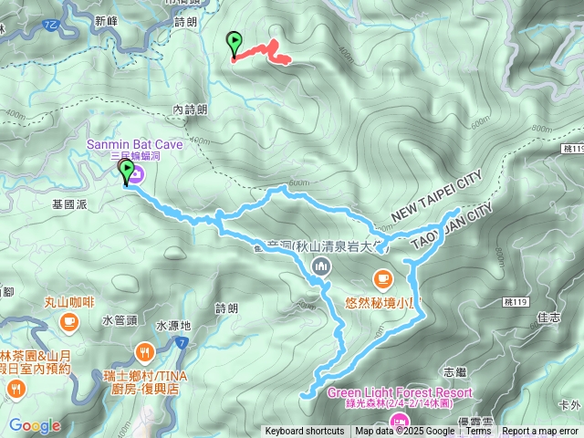 2025.02.15  內詩朗山+金牌縱走O型