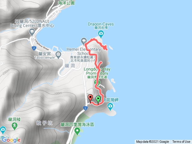 20210103_龍洞步道至龍洞岩場