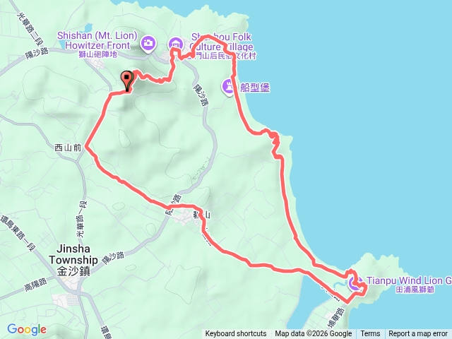 五虎山→田浦預覽圖