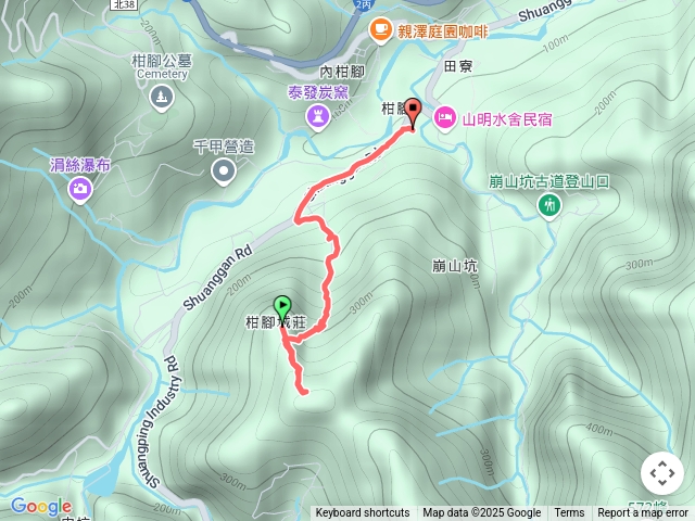 雙溪下坑山(柑腳城山)