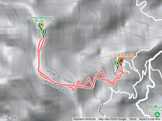 鵝公髻山三號攻頂
