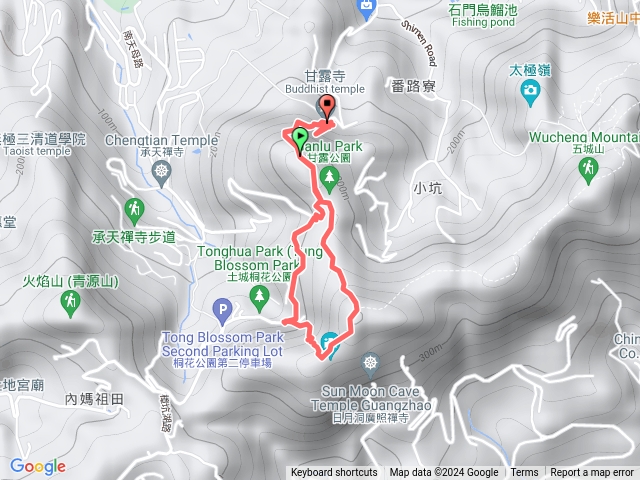 甘露寺到天上山20210508