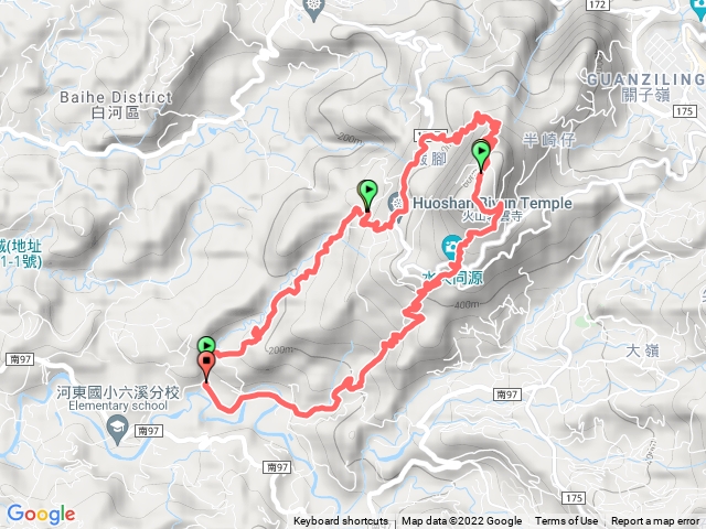 香路古道-枕頭山步道-碧雲火泉步道 o型