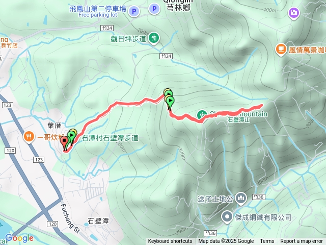 芎林石壁潭步道預覽圖