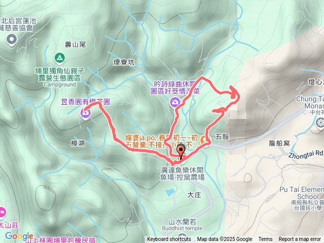 埔里 恩主公步道連走刣牛坑步道