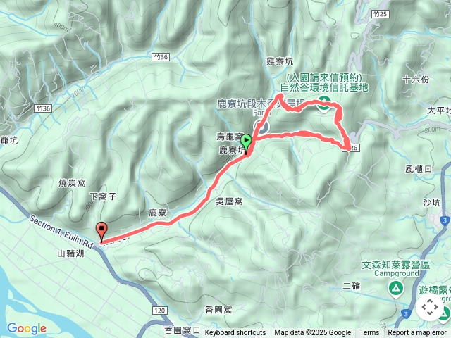 飛沙縱走南何山
