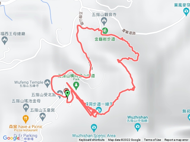 新竹北埔 五指山橫向步道