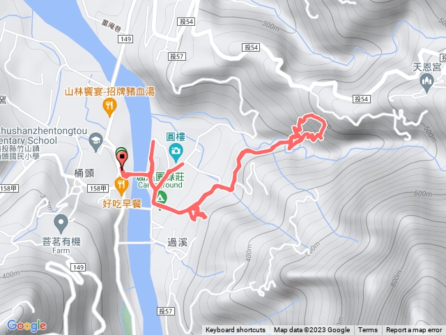 竹山桶頭 珈溪園登山步道