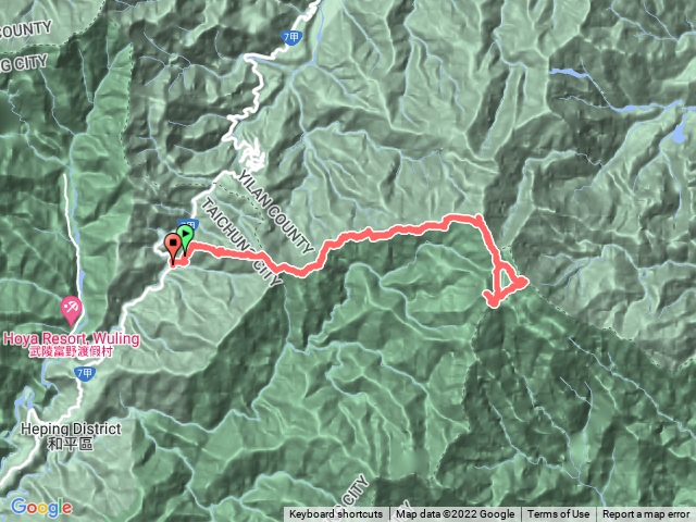 南湖群峰4座（勝光登山口）