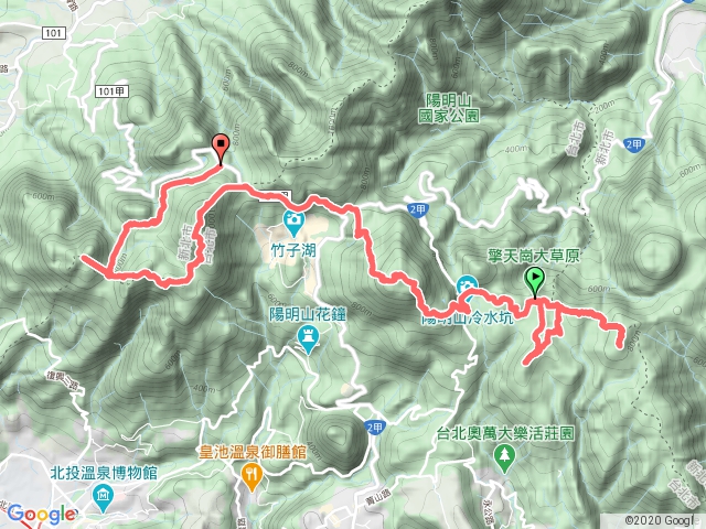 陽明山東西縱走七連峰