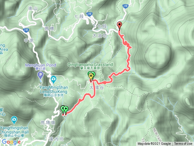 絹絲瀑布-擎天崗-金包里