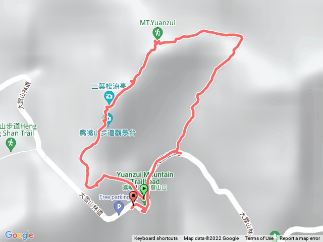 鳶嘴山27.2上，27.5下