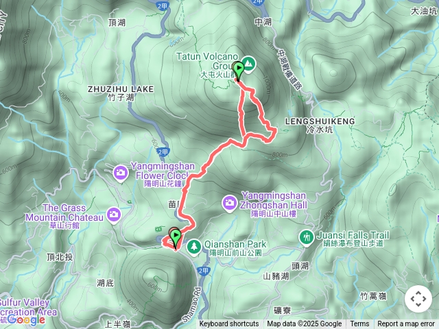 苗圃七星山主峰東峰