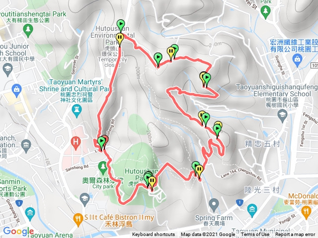 桃園虎頭山步道