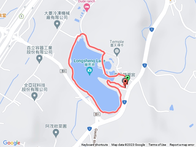 苗栗龍昇湖環湖步道20230709