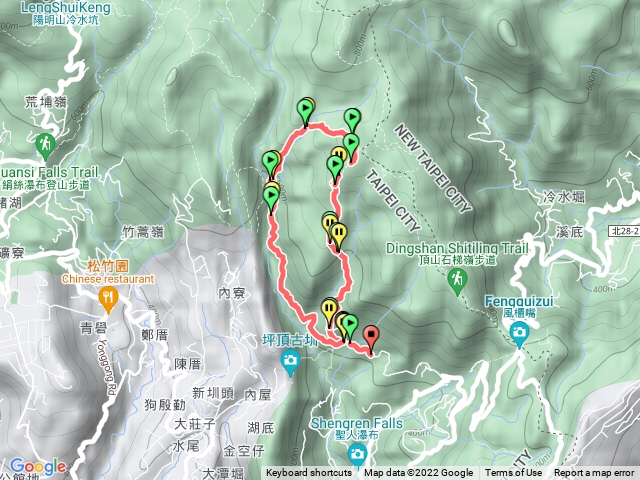 荷蘭古道～高頂山～北五指山