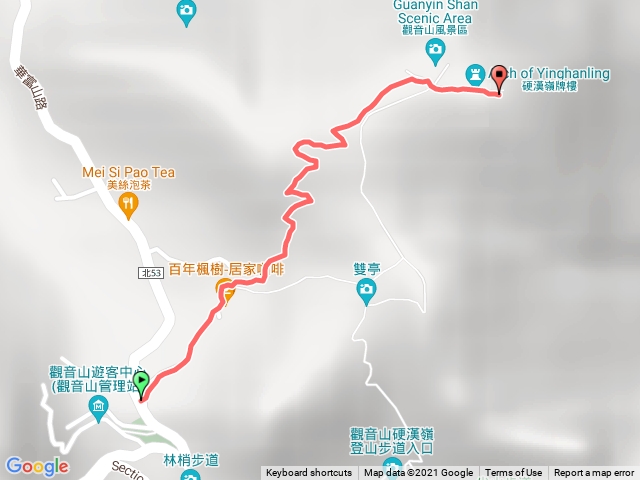楓櫃斗之字土路