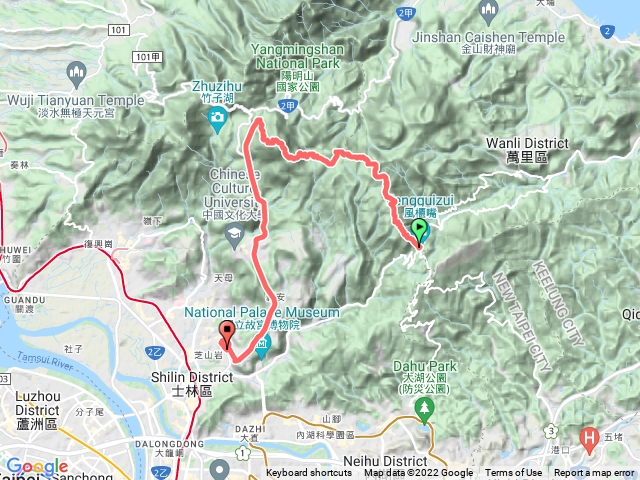 陽明山東西大縱走-東段(風櫃口、擎天崗、冷水坑、七星山、小油坑