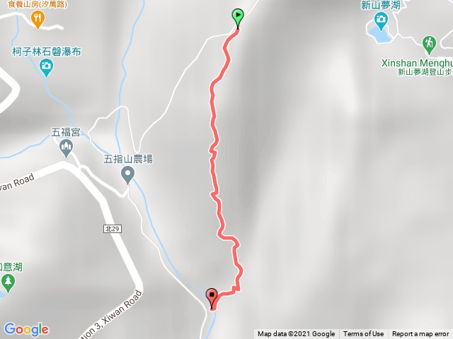 新山下柯子林溪谷