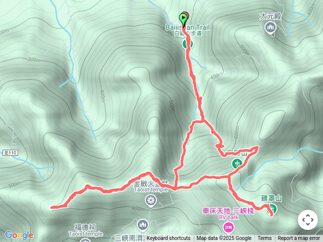 白雞山-雞罩山-鹿窟尖
