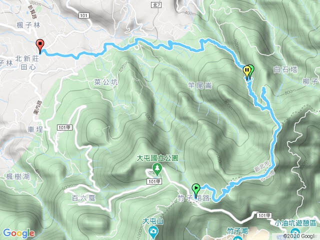 漫遊八連溪上游