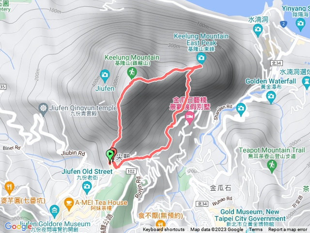 隔頂_基隆山_基隆山東峰O型