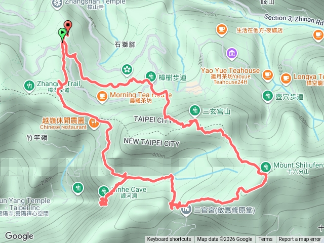 土徑雨後勿行_樟湖步道-銀河洞-四面頭山-十六分山預覽圖