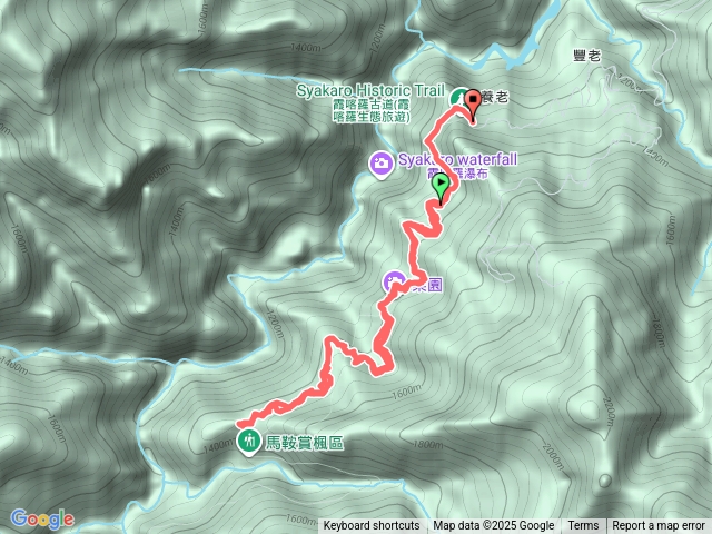 霞喀羅古道預覽圖