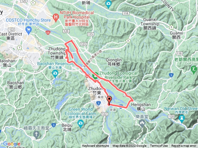 環頭前溪上游（中正大橋-竹東大橋）