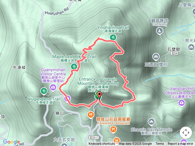 風櫃斗湖土路-硬漢嶺-北橫古道O型