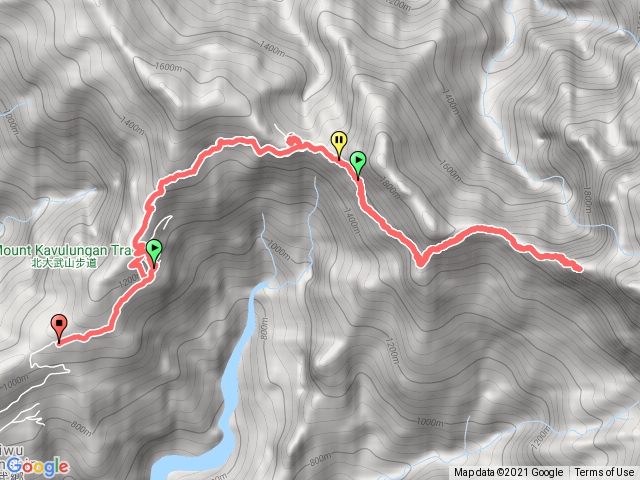 大武山一日喜多麗斷崖