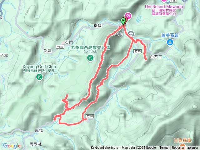 赤柯山、東獅頭山、西獅頭山、馬福山O型＋玉山(南柯山)預覽圖