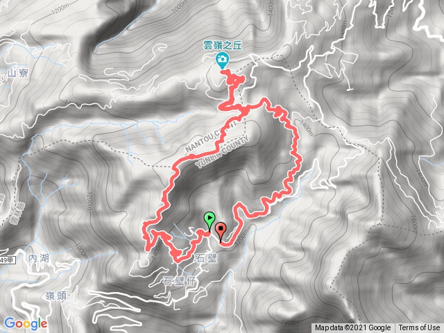 石壁-木馬古道-雲嶺之丘環狀健行