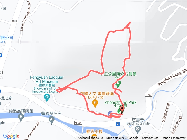 豐原中正公園後山步道2022-07-03_0820