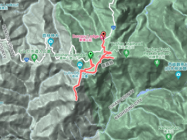 2023-02-12塔塔加五連峰