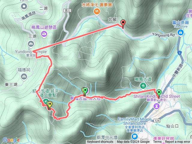 鳴鳳古道-延平-綠色-南隘勇-雲洞宮預覽圖