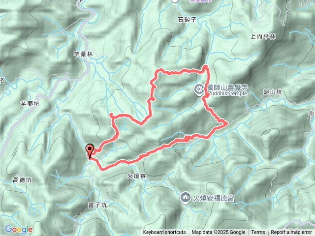 2025.10.04平溪火燒寮番喜坑亭-石古井新路線-青林山-畝畝山-溪谷路-石硿子古道-盤山坑古道大O行