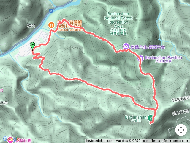 南松鶴上八仙山下東松鶴O型