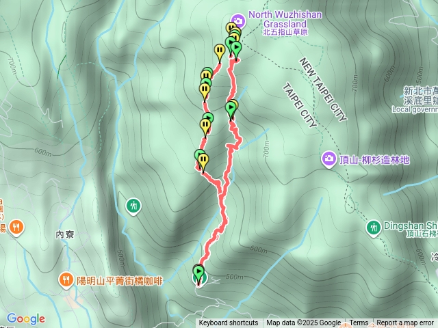 荷蘭古道北五指山Qb路線