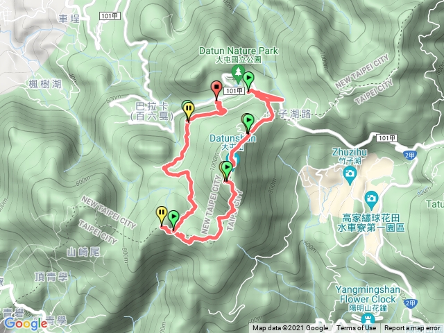 大屯山主南西峰