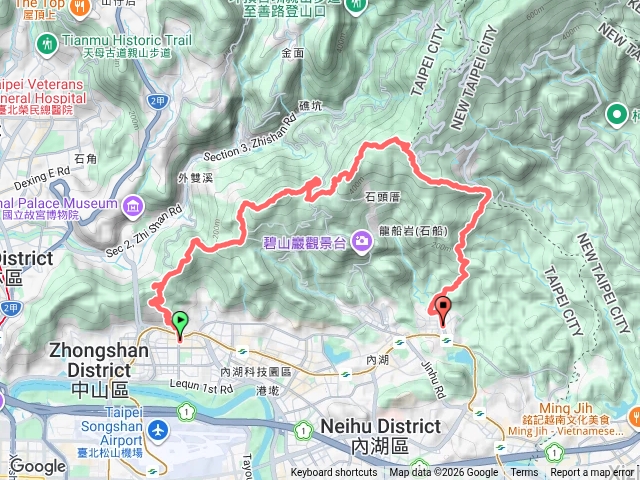 文間山-大崙尾-大崙頭-碧山-白石湖-大丘田-大湖預覽圖