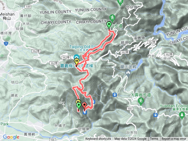 雲嘉五連峰