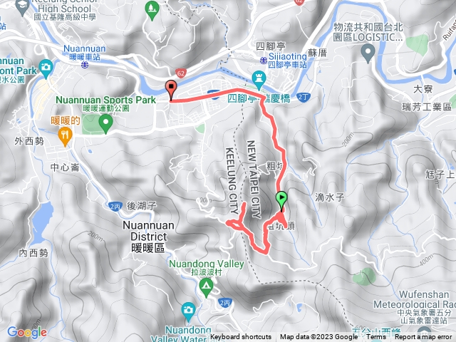 瑞芳粗坑囗登山步道預覽圖