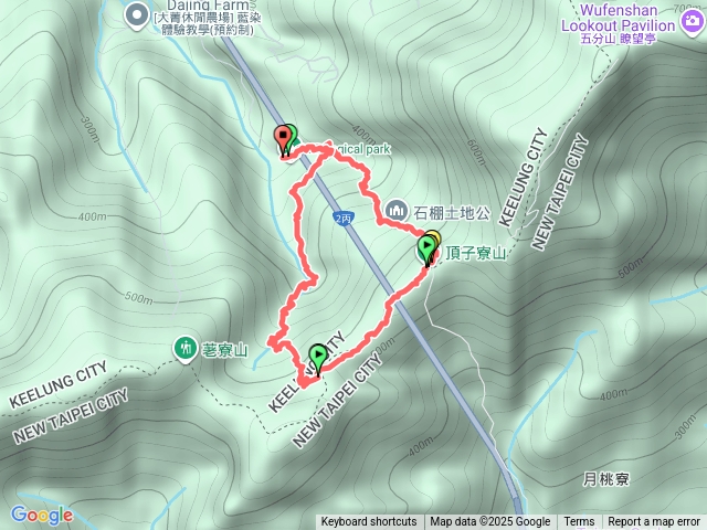 暖東舊道-頂子寮山-百年柳衫-老寮坑—煤礦園區預覽圖