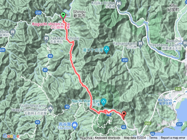 熊野古道中邊路D6-大雲取越
