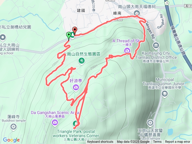 大崗山盤龍峽谷O型預覽圖